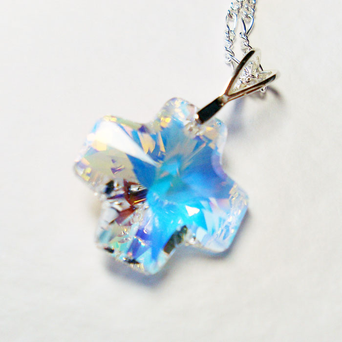 Swarovski Crystal Small Cross Pendant 