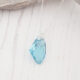 Aquamarine Crystal Pendant March Birthstone 152