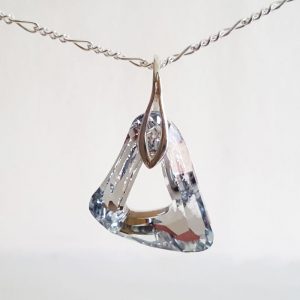 Crystal Triangle Swarovski Pendant 243