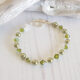 Olive Crystal Bracelet 105