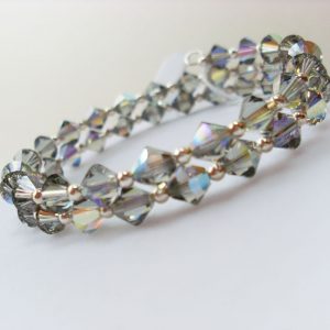 Black Diamond Wraparound Bracelet 114