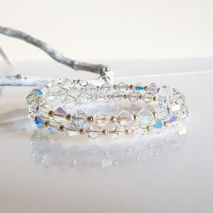 Darcia Swarovski Crystal Bracelet Clear AB