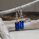 Bermuda Blue Crystal Earrings 293