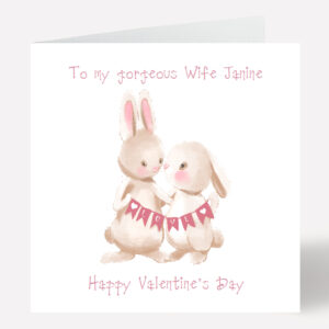 Happy Valentines Card Wife 125