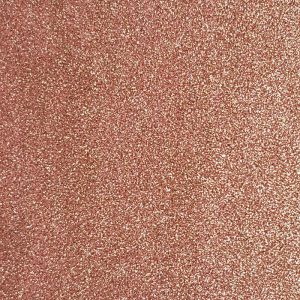 A4 Glitter Card Rose Gold Warm 961