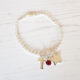 Initial Star Swarovski Birthstone Crystal Bracelet