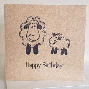 Sheep Birthday Card 144