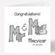 Personalised Wedding Card 153