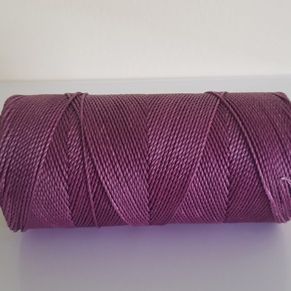Linhasita Wax Cord .75mm Amethyst