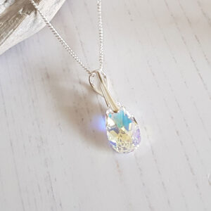 Aurora Borealis Crystal Teardrop Pendant 101