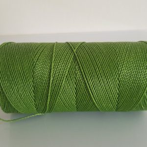 Linhasita Wax Cord 1mm Green