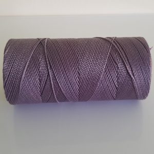 Linhasita Wax Cord 1mm Mauve