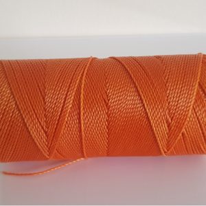 Linhasita Wax Cord 1mm Orange