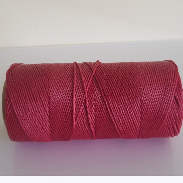 Linhasita Wax Cord 1mm Raspberry