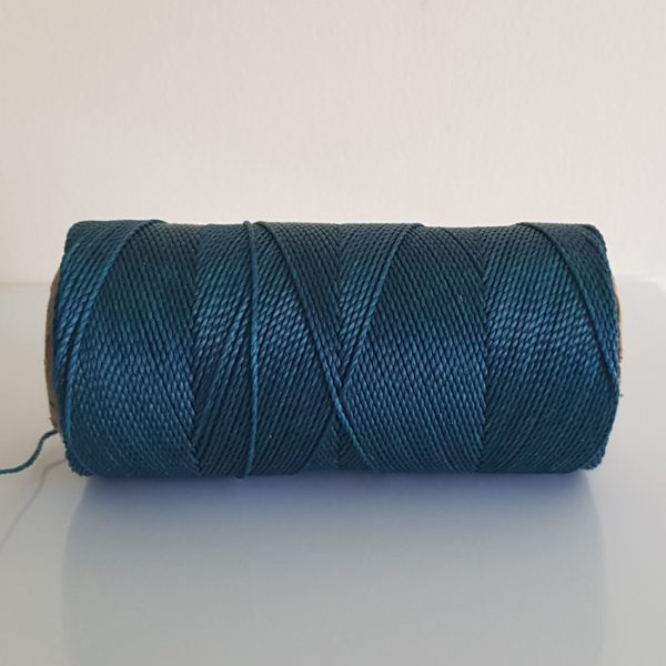 Linhasita Wax Cord 1mm Teal