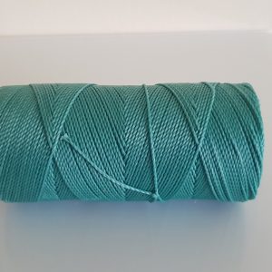 Linhasita Wax Cord 0.75mm Green Turquoise
