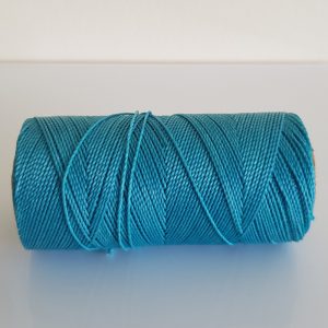 Linhasita Wax Cord 1mm Turquoise