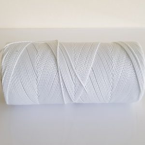 Linhasita Wax Cord 0.75mm White