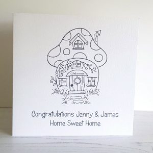 New Home Card Mushroom 193
