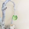 Peridot Crystal Pendant August Birthstone 388