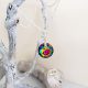 Rainbow Swarovski Crystal Pendant 389