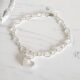 Laurie Sterling Silver Heart Bracelet