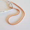 Rose Gold Swarovski Pearl Necklace