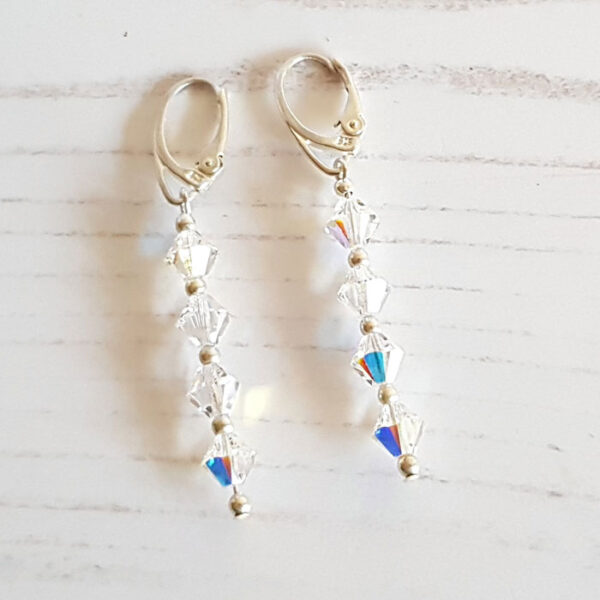 Aurora Borealis Crystal Earrings 156