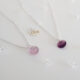 Amethyst February Birthstone Pendant 416