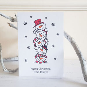 Merry Christmas Snowman Hats