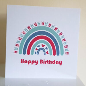 Rainbow Birthday Card 236