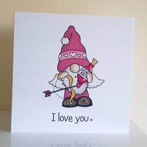 Gnome Valentines Card