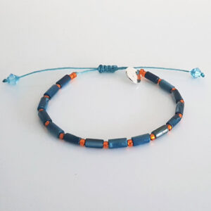 L-LEA Teal Shell Friendship Style Bracelet