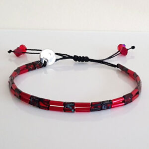 Tila Merlot Friendship Bracelet