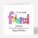 Friend Birthday Card 242