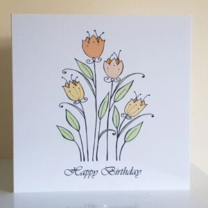 Flowers Birthday Card 245