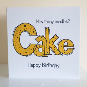 Cake Birthday Card 257