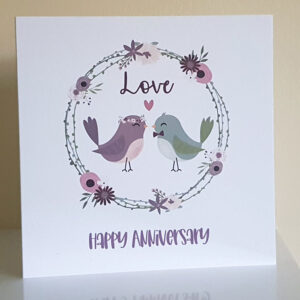 Love Birds Anniversary Card 272