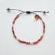 L-LEA Cracker Red Friendship Bracelet
