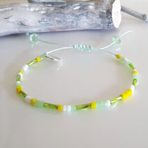 L-LEA Lemon Lime Friendship Bracelet
