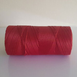 Linhasita Wax Cord .75mm Cadmium Red