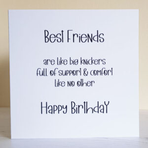 Best Friends Birthday Card 300