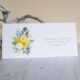 Wedding Day Money Wallet 304 Yellow Floral Wedding Money Wallet