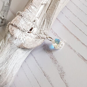 Aurora Borealis Crystal Pear Pendant 125