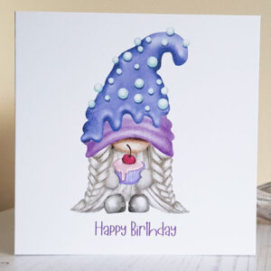 Gnome Birthday Card 336 Gnome Birthday Card