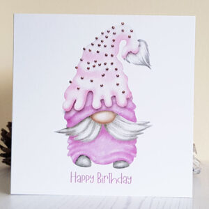 Gnome Sprinkles Birthday Card 337 Gnome Sprinkles Birthday Card