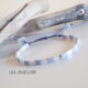 Cornflower Blue Tila Bracelet