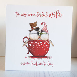 Valentines Day Card Wife
