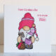 Valentines Day Card Wine Personalised