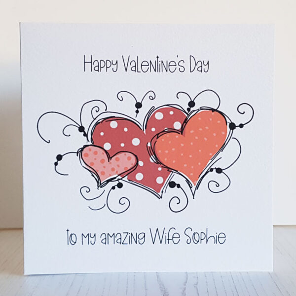 Valentines Day Wife Husband Partner Personalised